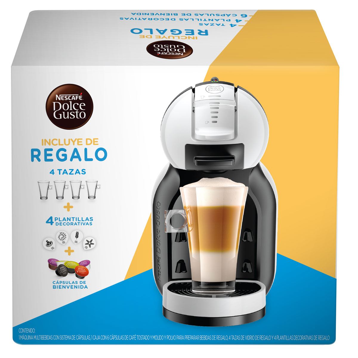 Maquina Dolce Gusto mini me + Tazas