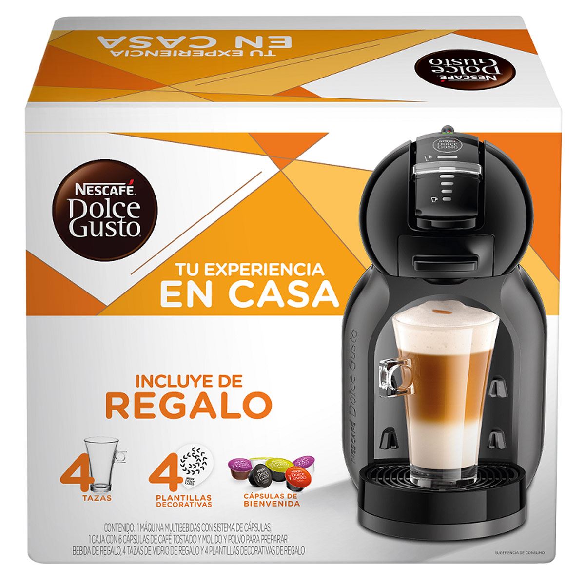 Cafetera Mini Me negra Dolce gusto