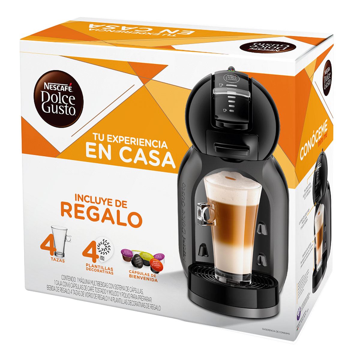 Cafetera Mini Me negra Dolce gusto