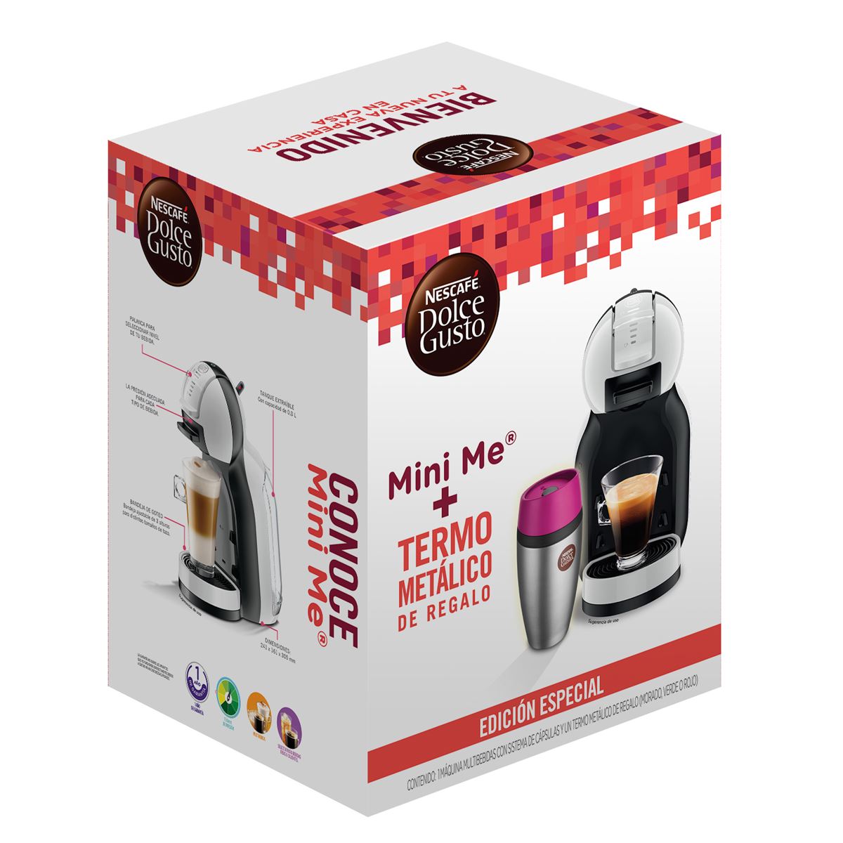 Cafetera Minime + Termo de Regalo Nescafé Dolce Gusto