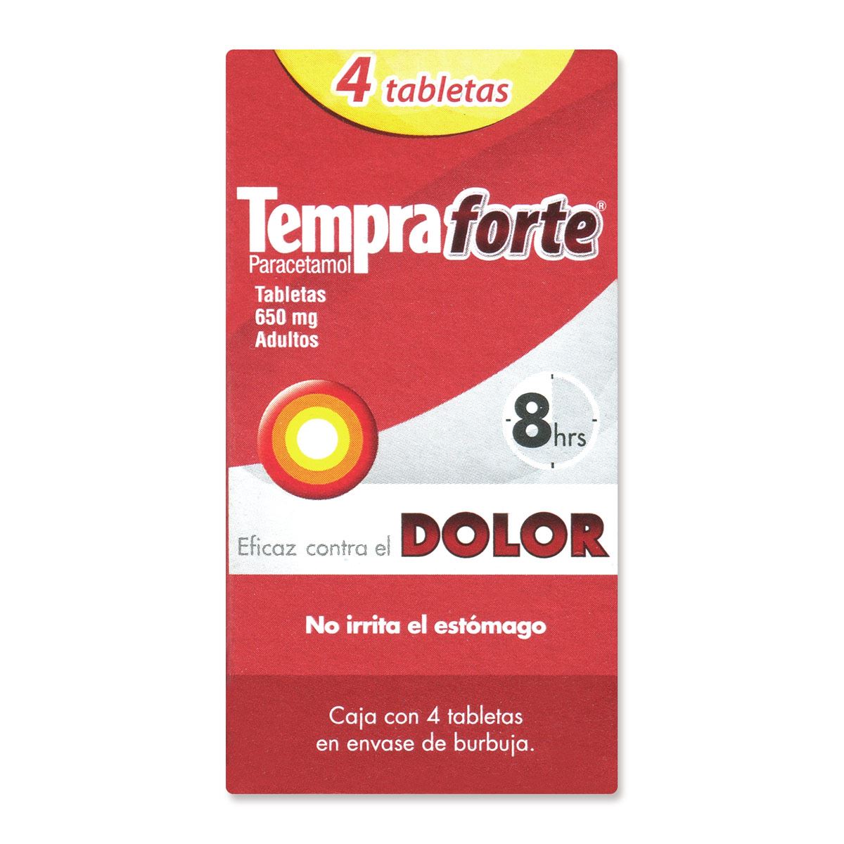 TEMPRA FORTE 650MG AD 4TAB       N