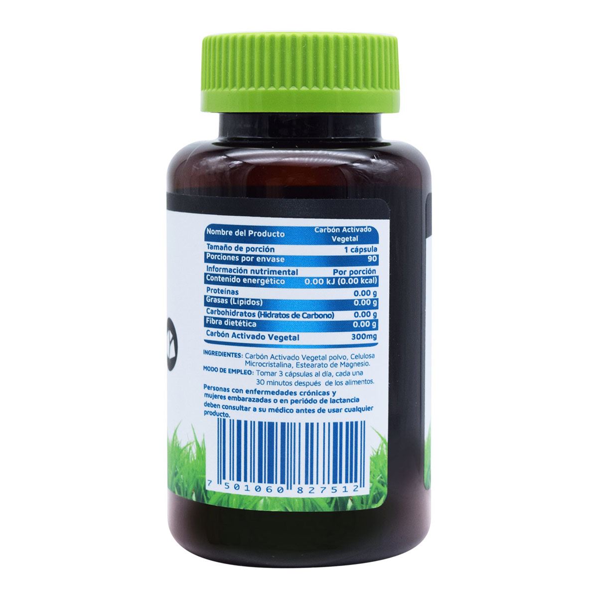 Carbón Activado 90 Cap