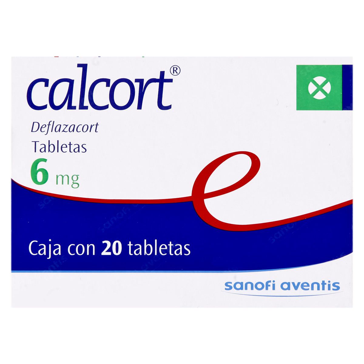 Calcort 6 mg. Tab. C/20