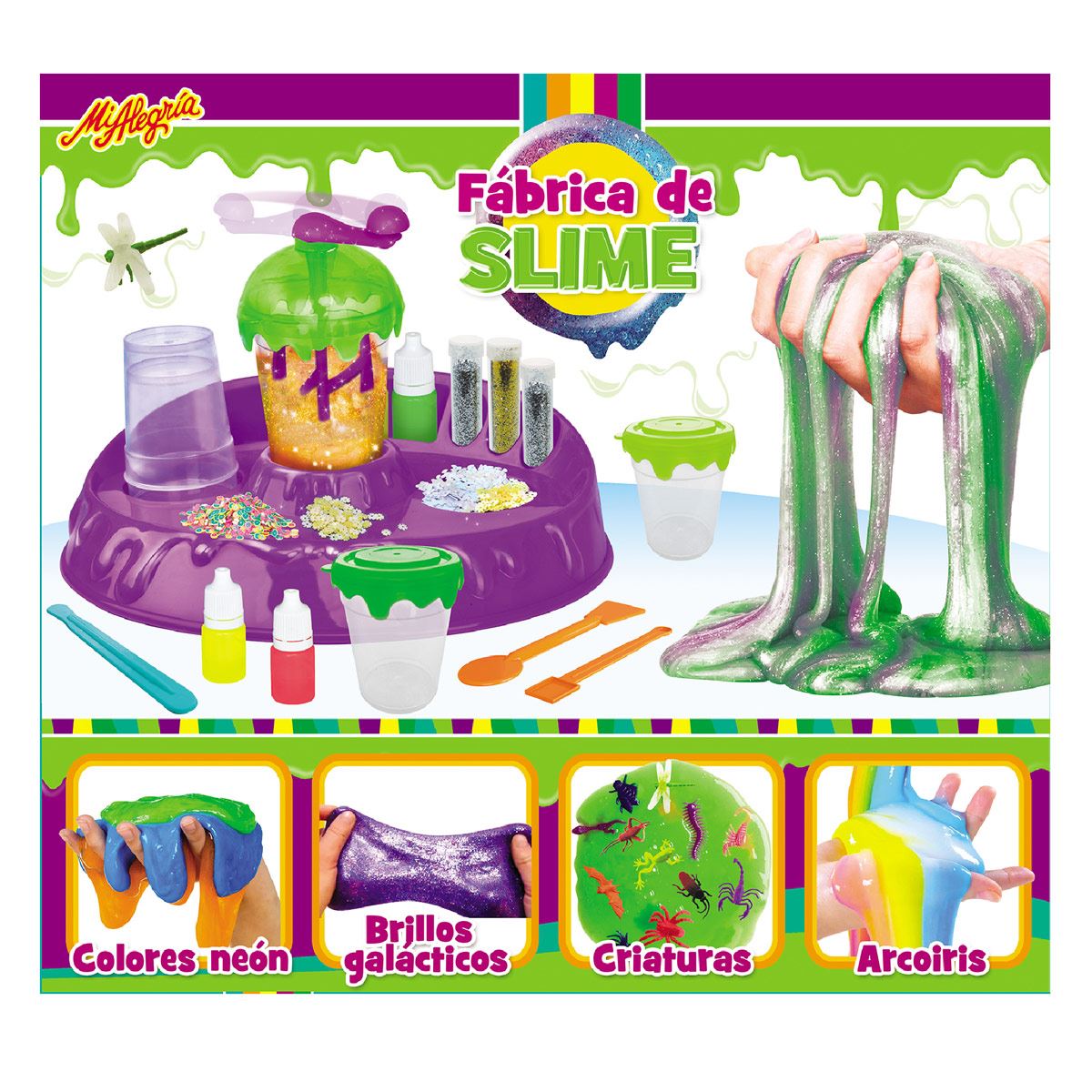 Juego de Mesa Laboratorio Slime de Mi Alegría