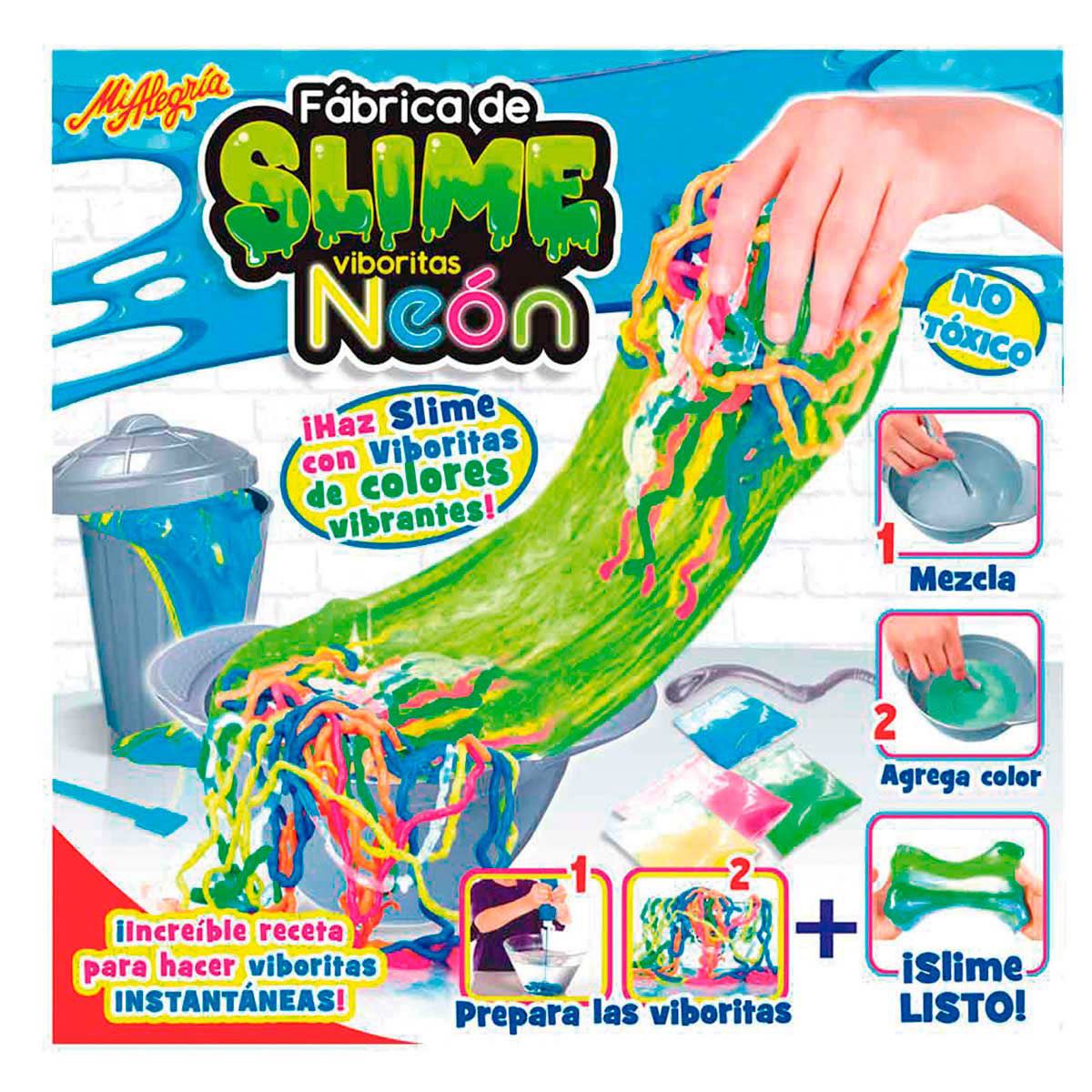 Fábrica De Slime Viboritas Neon 2041 Mi Alegría