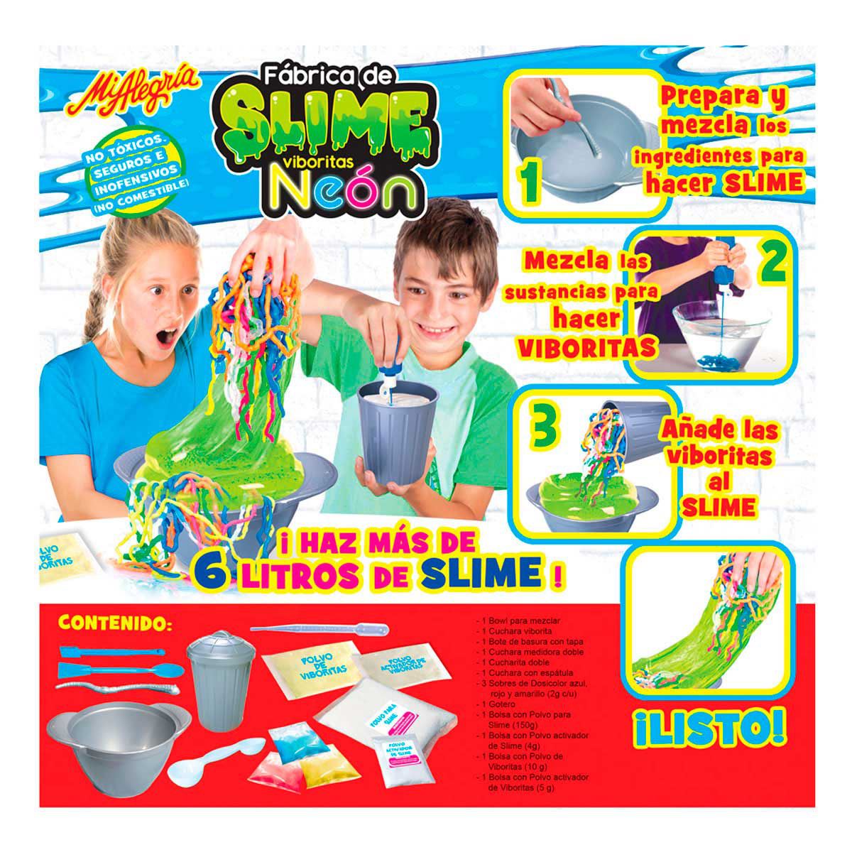 Fábrica De Slime Viboritas Neon 2041 Mi Alegría