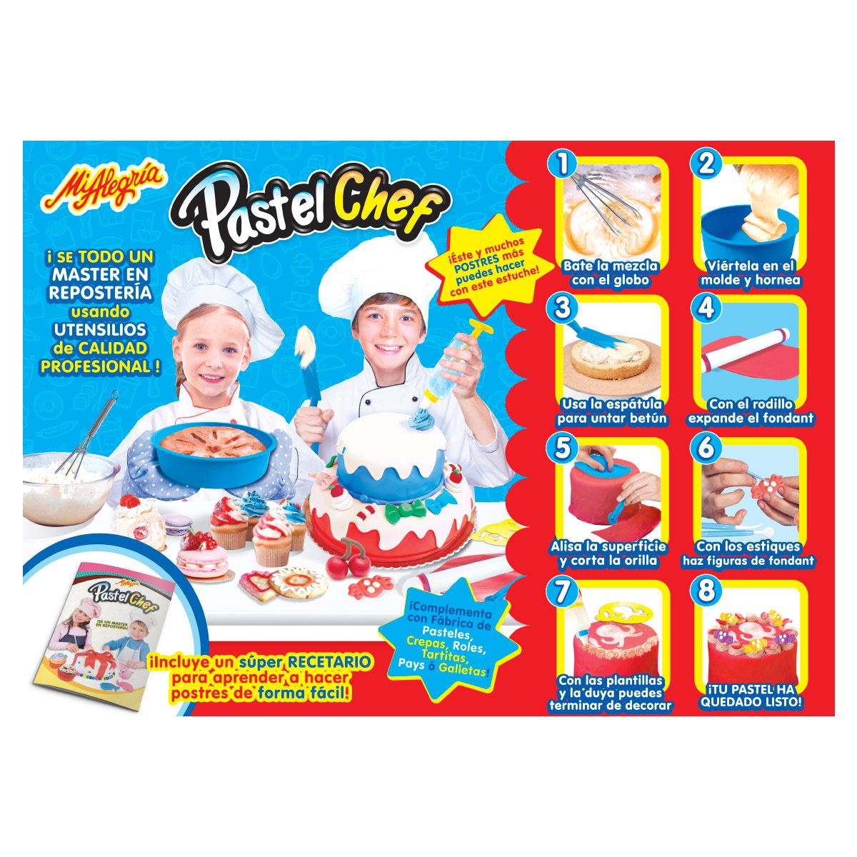 Pastel chef 2114 Mi Alegria