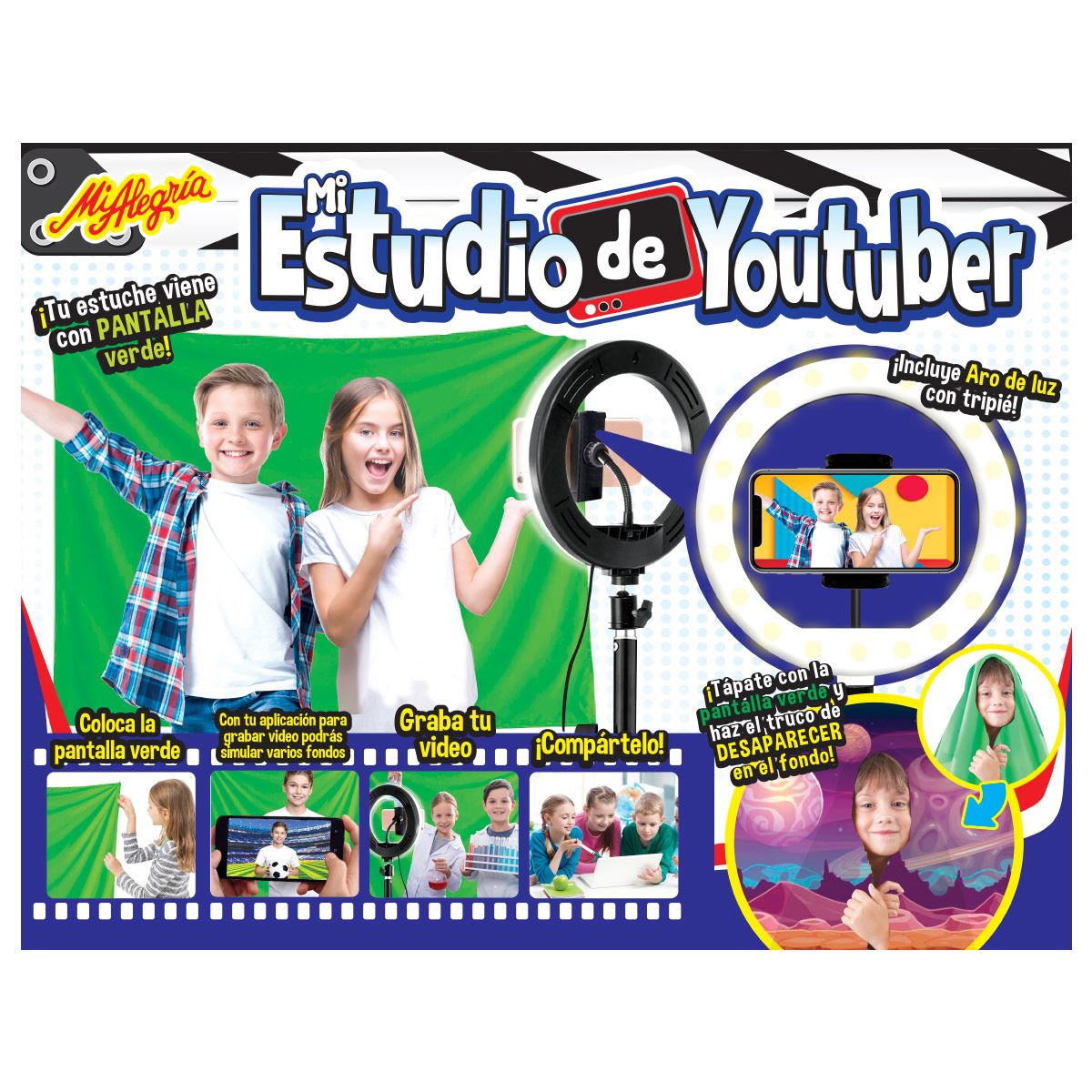 Mi estudio youtuber 2134 mi alegria