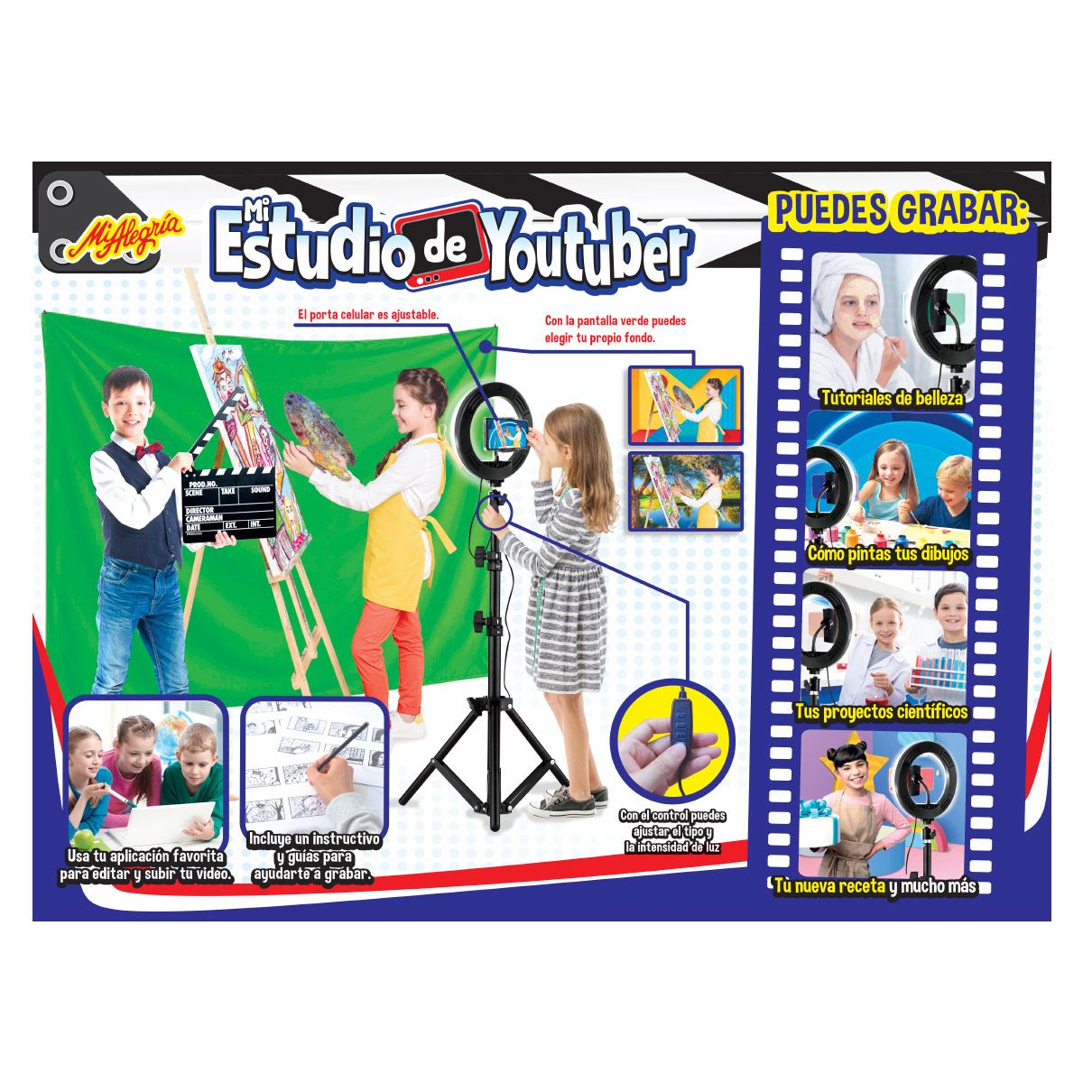 Mi estudio youtuber 2134 mi alegria