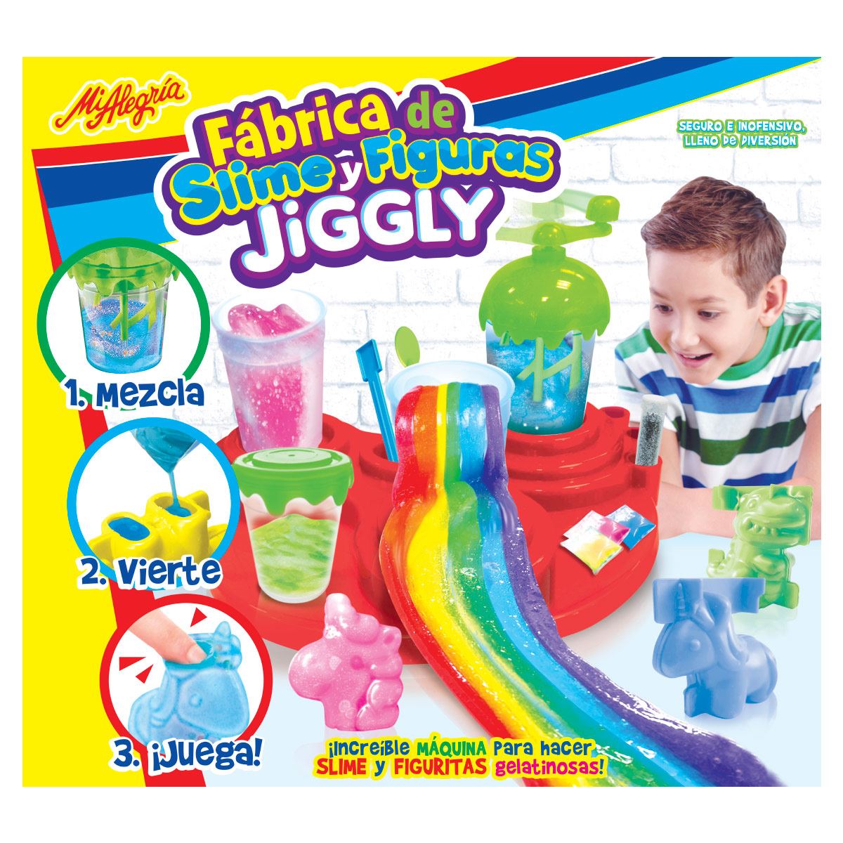 Fábrica de slime y figuras jiggly 2144 mi alegría