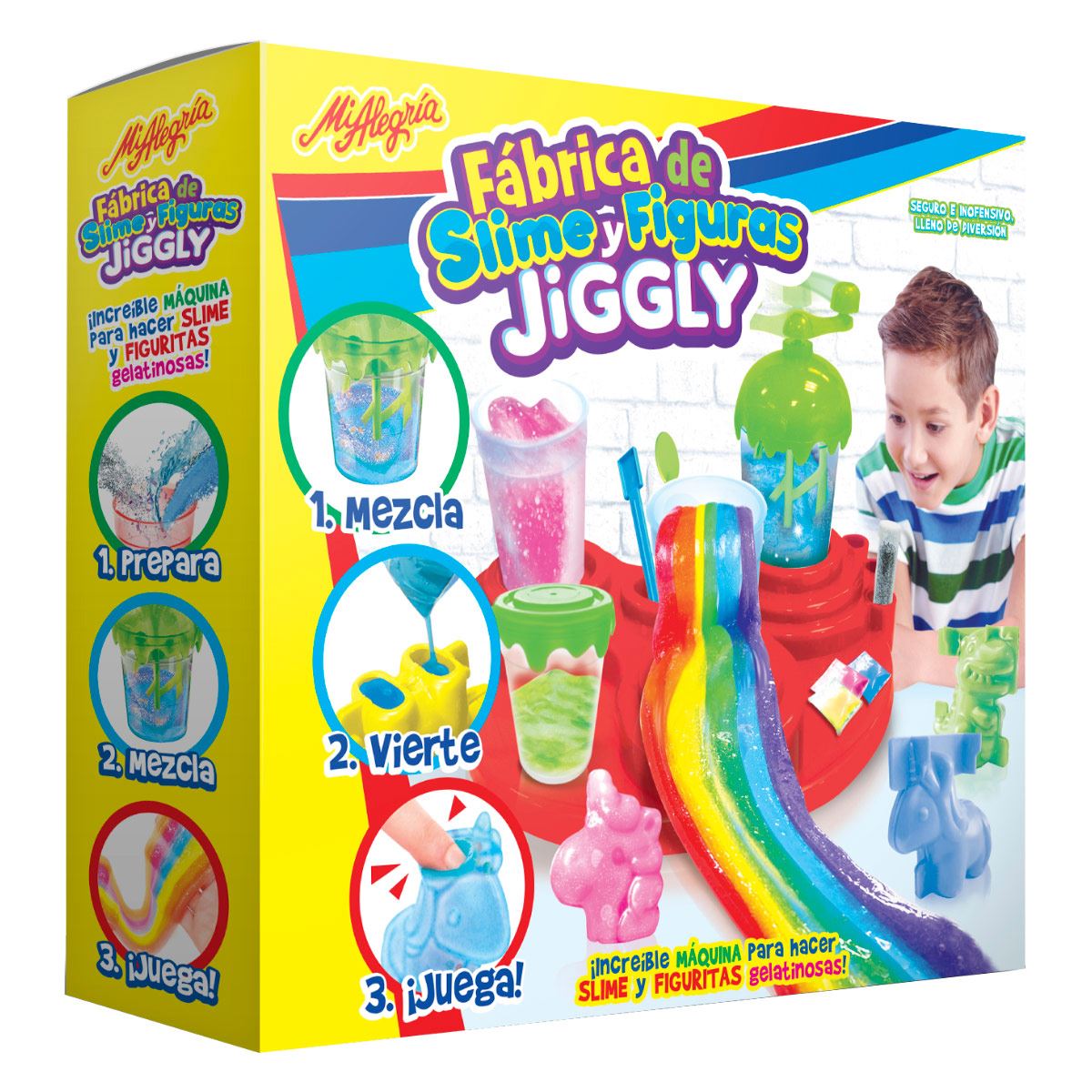Fábrica de slime y figuras jiggly 2144 mi alegría
