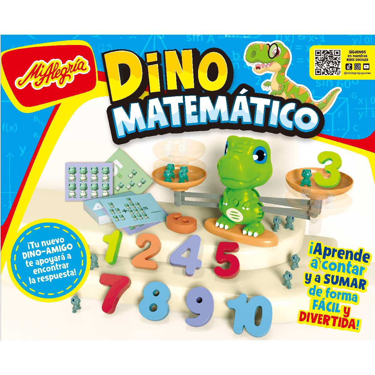 Dinosaurio Balanza Matemática 2218 Mi Alegría