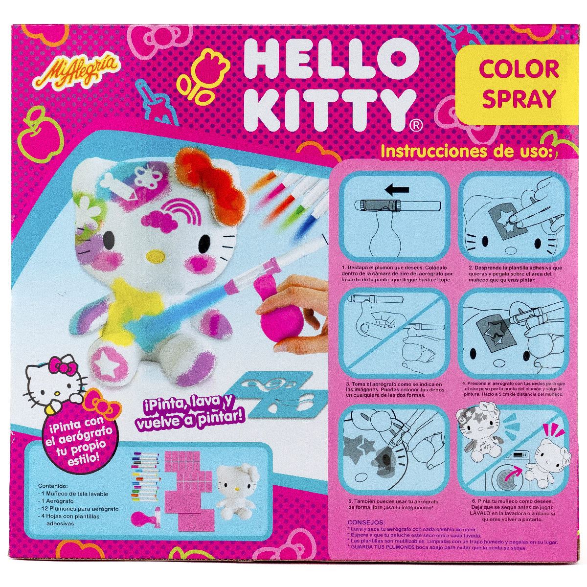 Hello Kitty Color Spray (Peluche) Mi Alegría