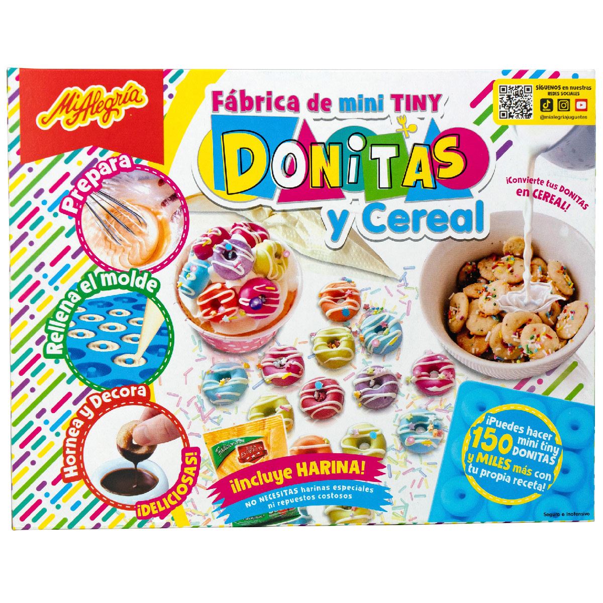 Fábrica de Mini Tiny Donas Mi Alegría