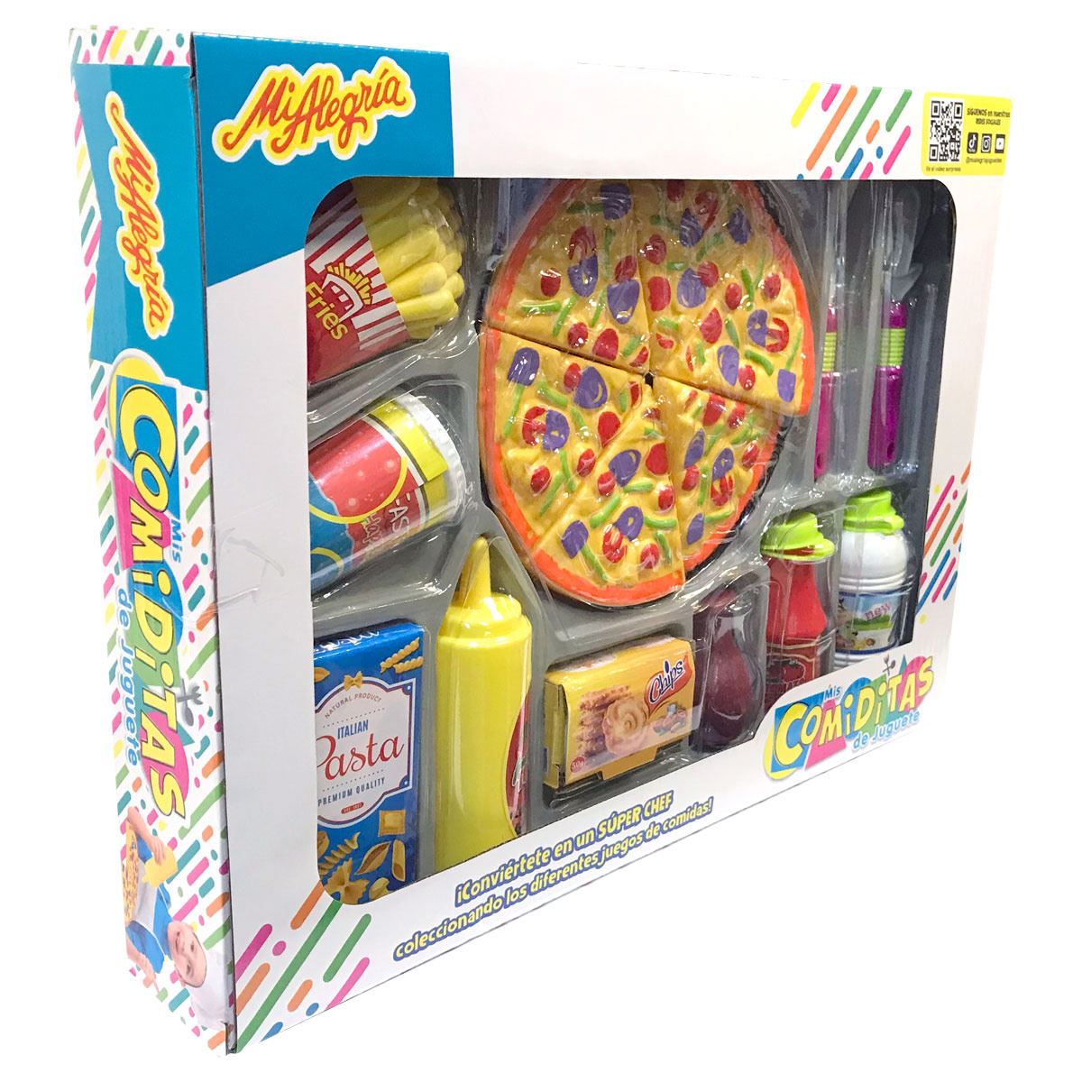 Set De Comidas Piza 2233-6 Mi Alegría