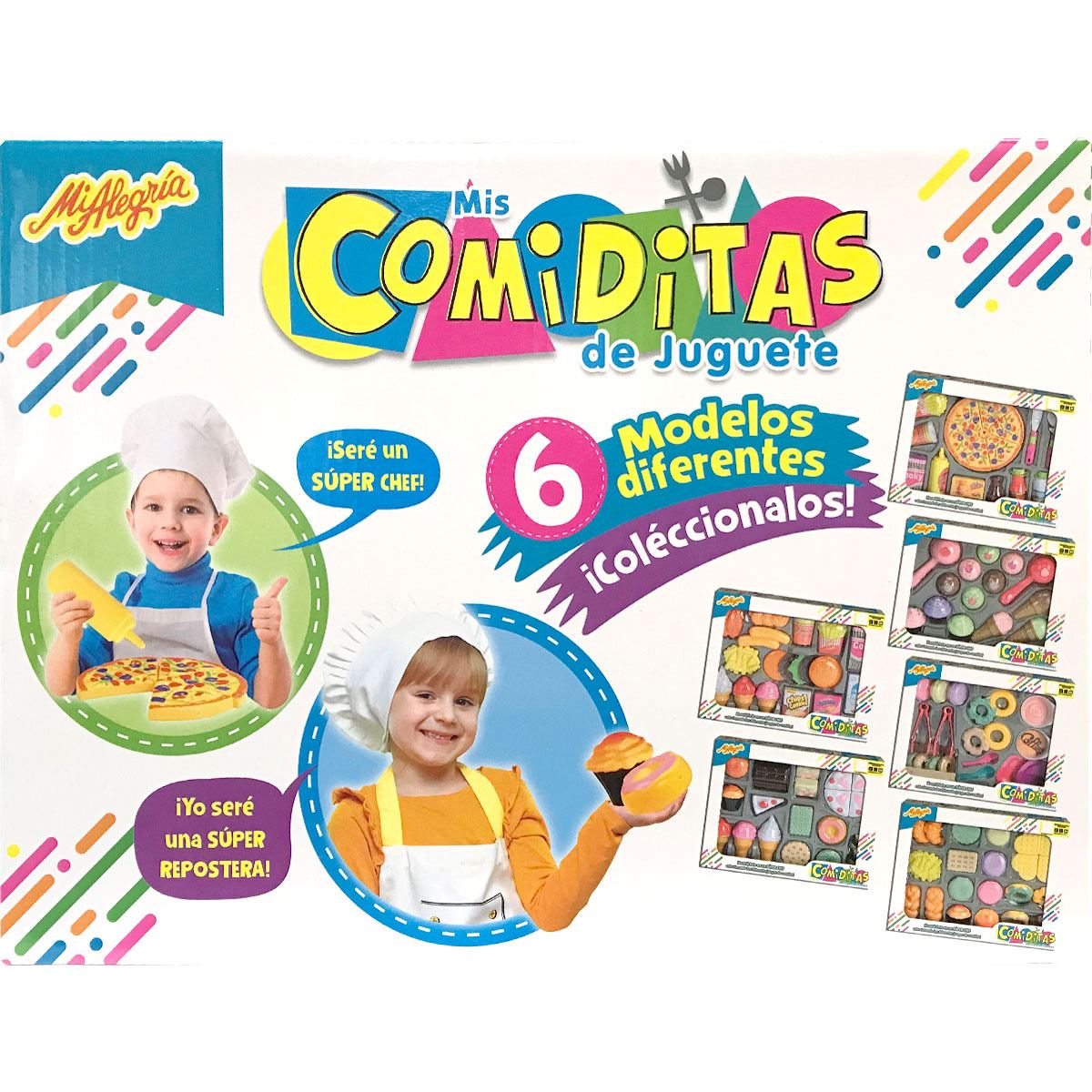 Set De Comidas Piza 2233-6 Mi Alegría