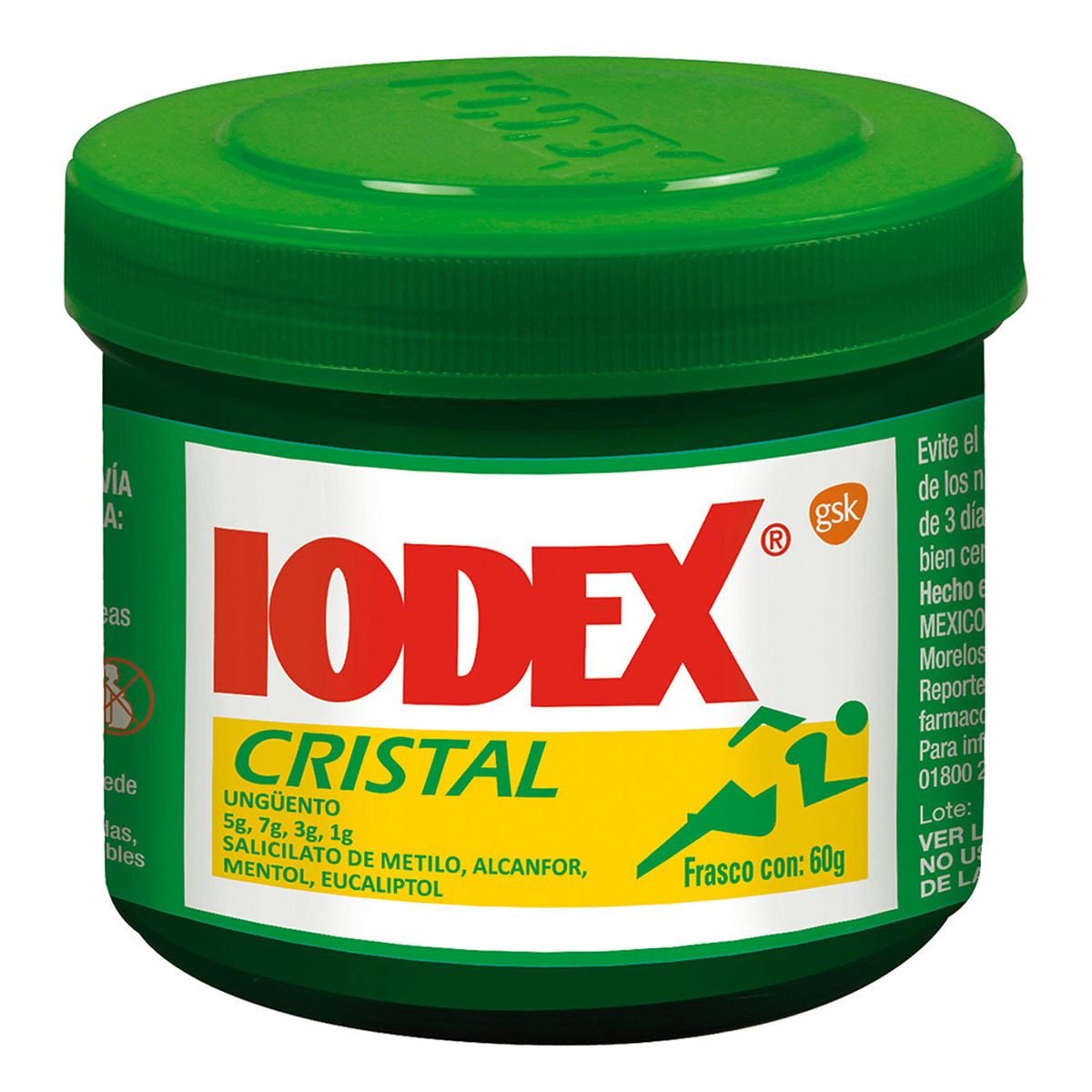 Iodex Cristal Ungüento 60 gr