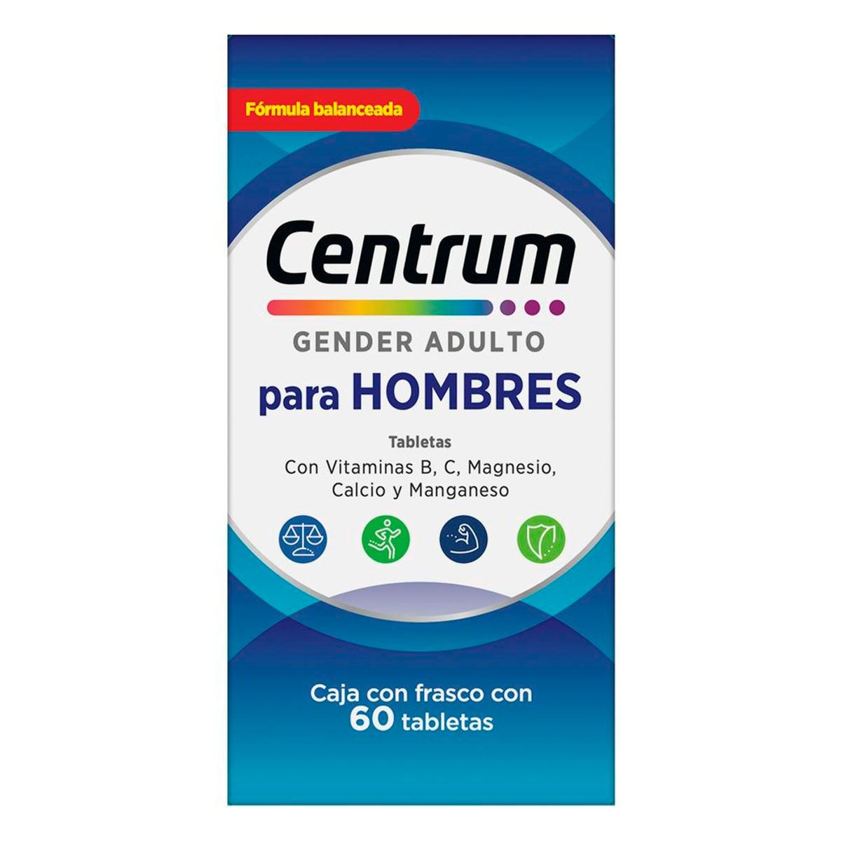 Centrum Gender Adulto Hombres 60tabs