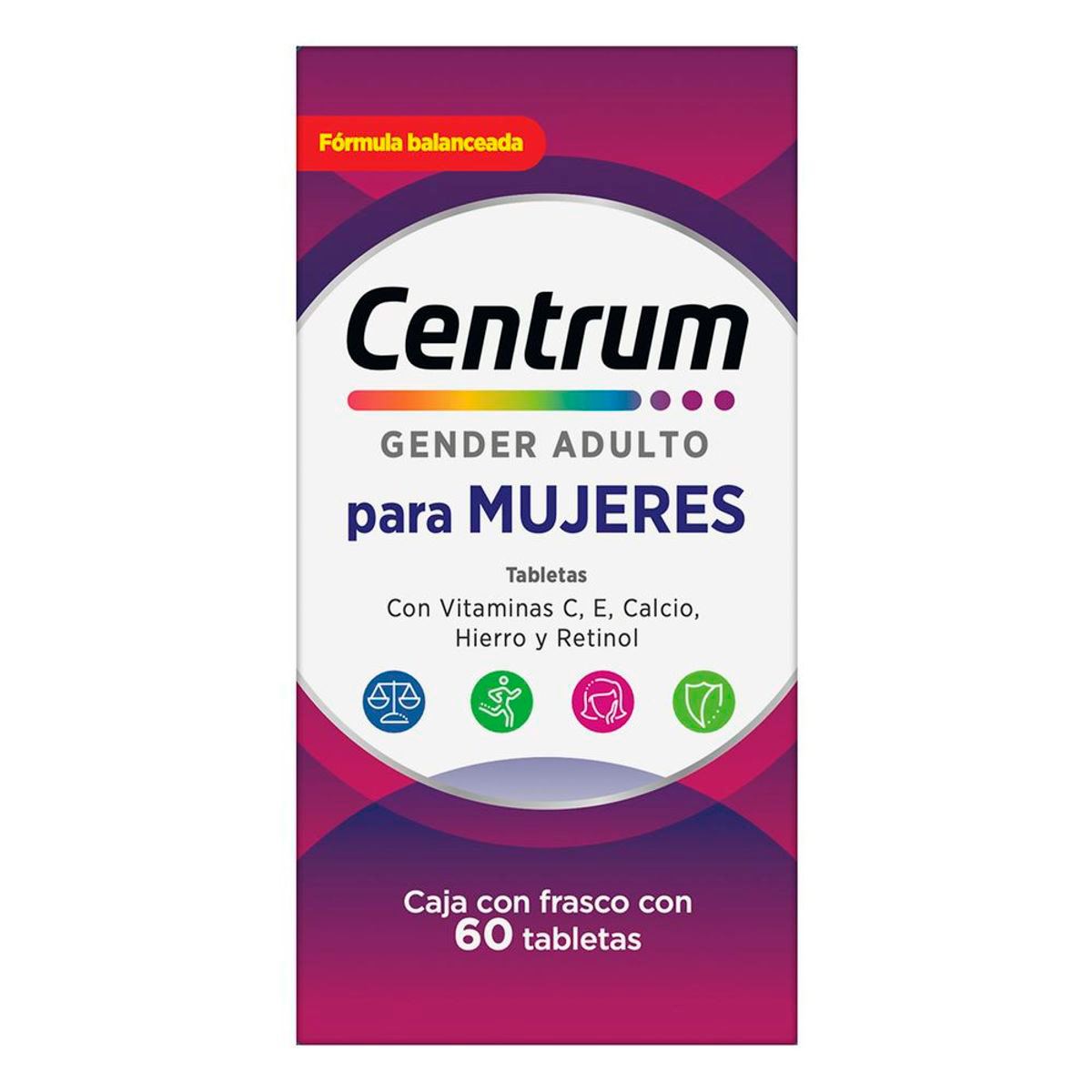 Centrum Gender+50 Mujer 60tabs