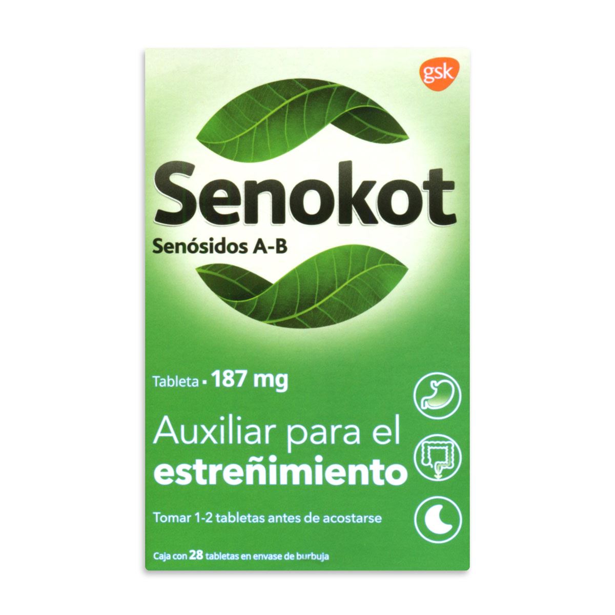 Senokot 187mg Senosidos A-B 28tabs