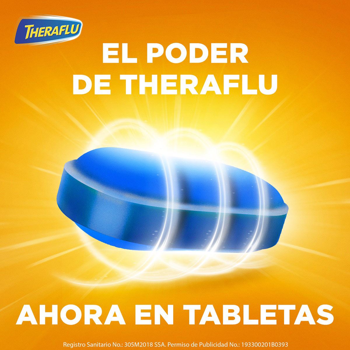 Pastillas Theraflu Therapills Antigripales 12 Unidades