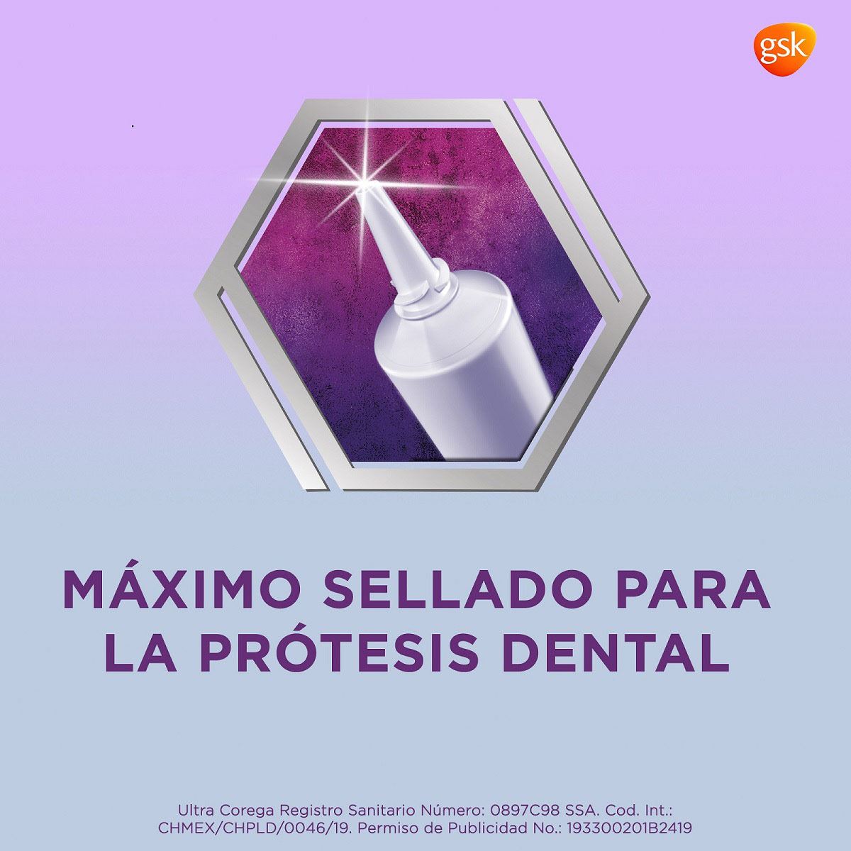 Crema adhesiva corega máximo sellado sin sabor