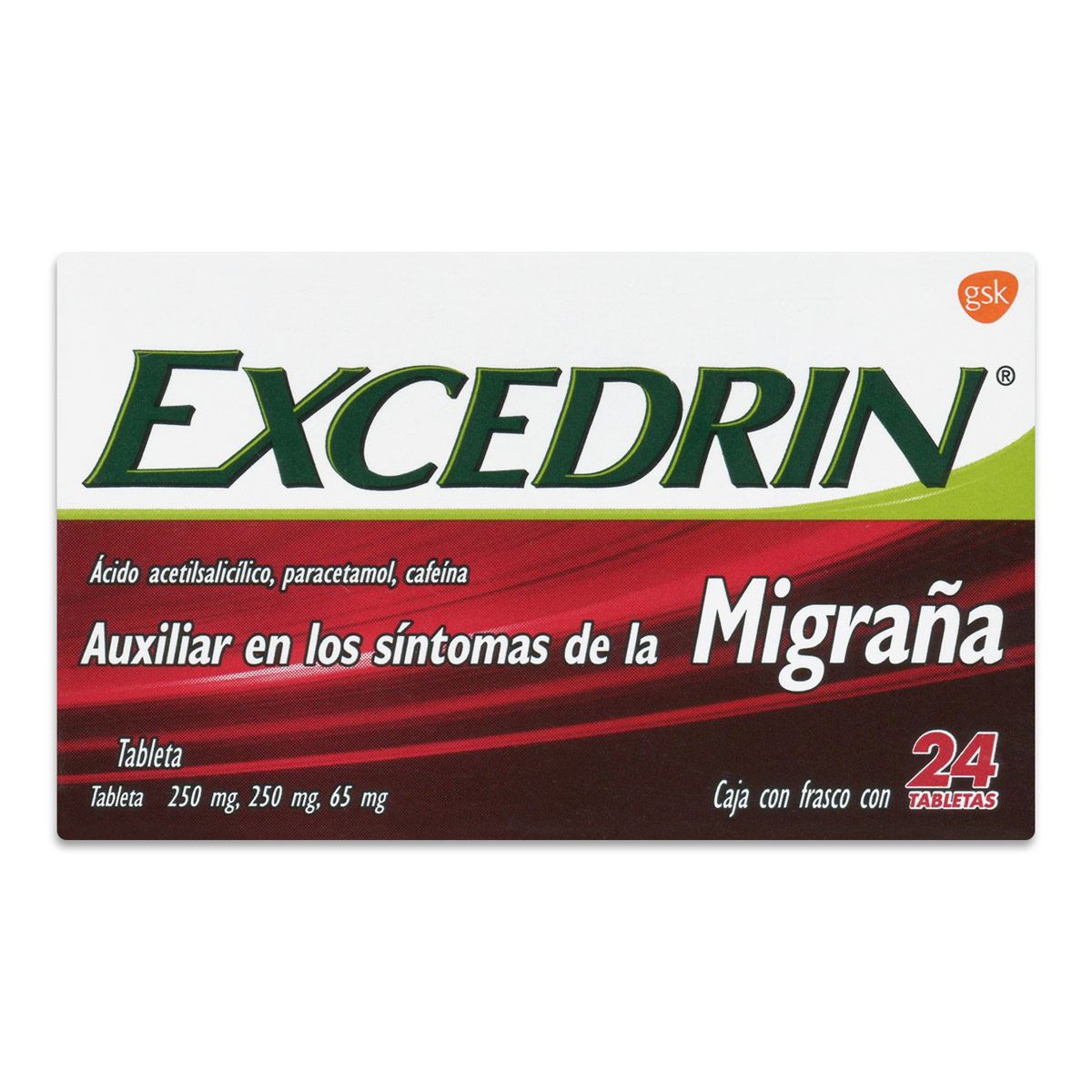 Excedrin 250/250/65mg Migrana 24tab