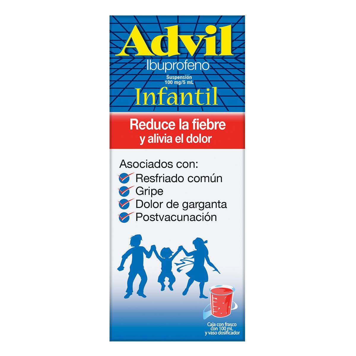 Advil Infantil Frutas Suspensión 100mg/5ml