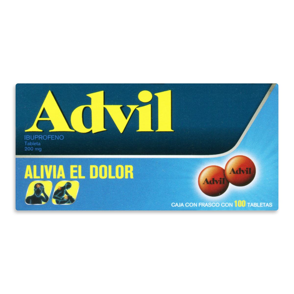 Advil 200mg 100 grag