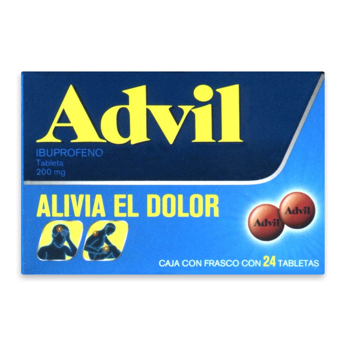 Advil 200 Mg Tabletas 24