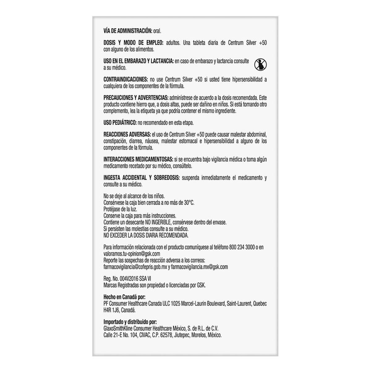 Centrum Silver +50 30tabs