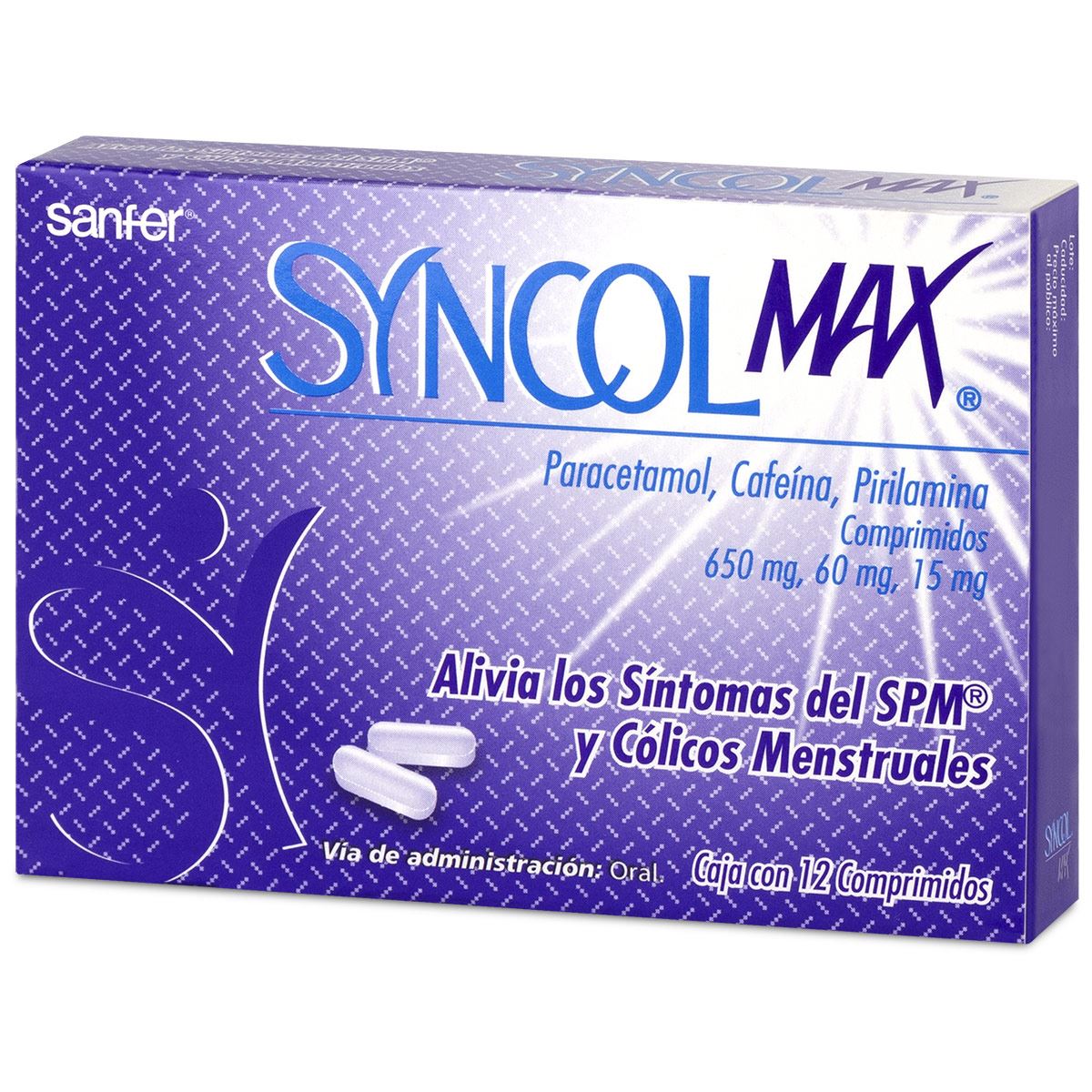 Syncol Max 12 Tabletas