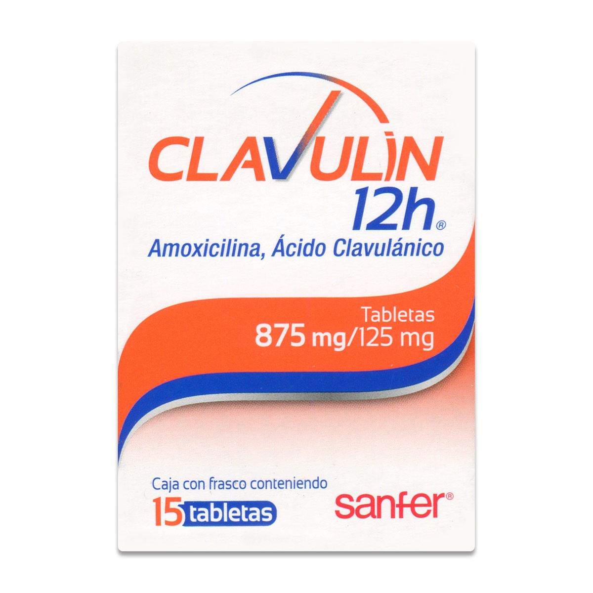 Clavulin 12h 875/125mg tab 15