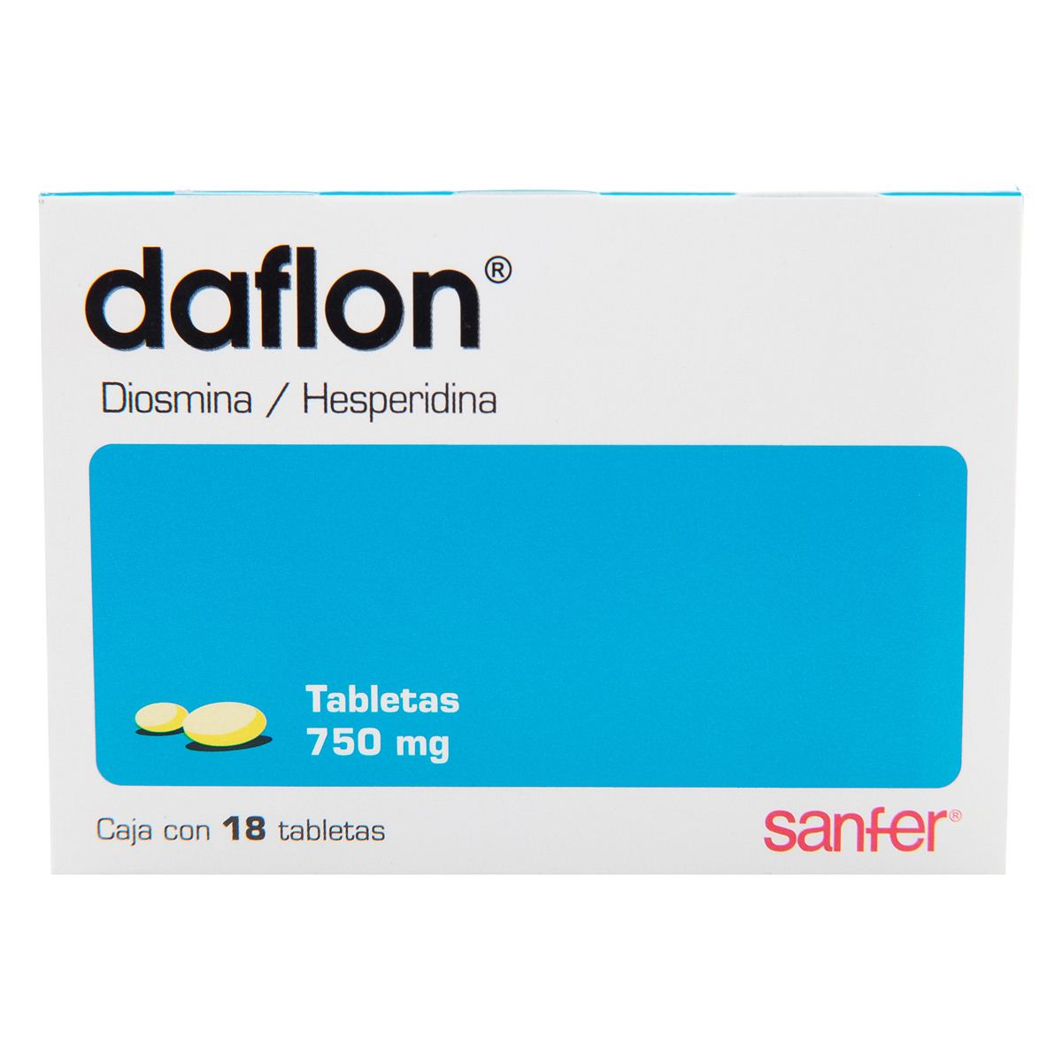 Daflon 750 mg grag 18