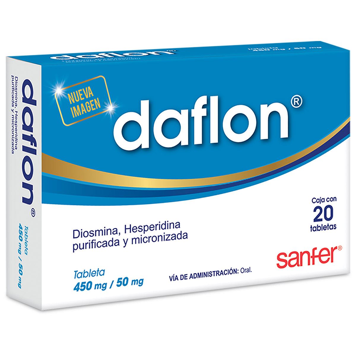 Daflon 500m 500 Mg Tab 20