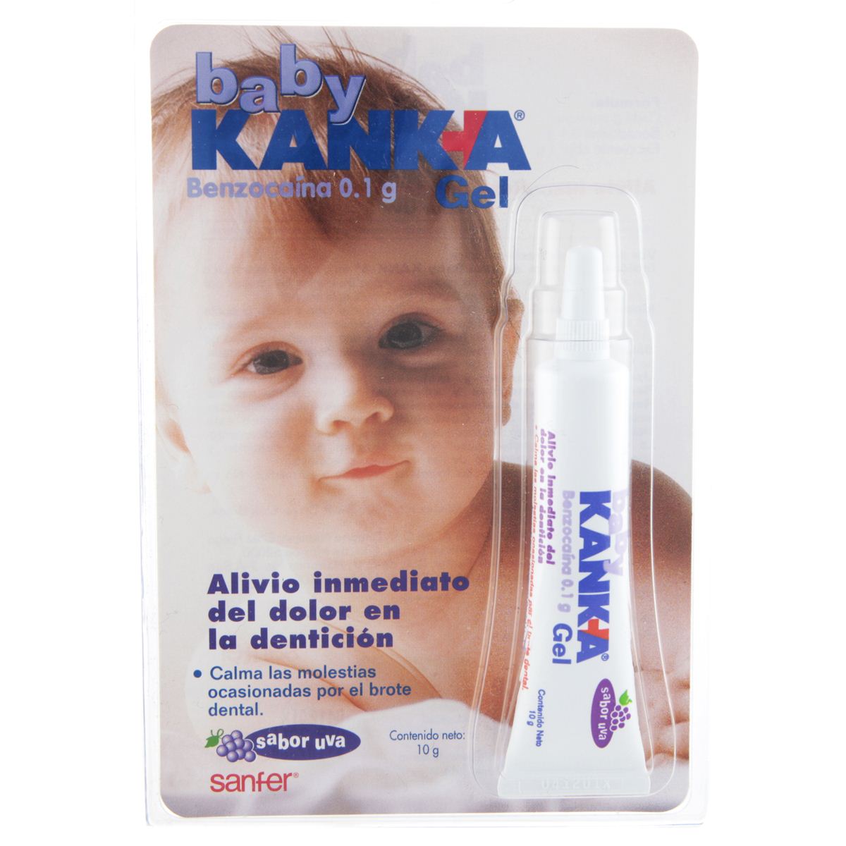 Baby kanka gel 10g uva