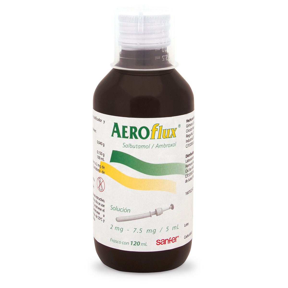 Aeroflux sol 120ml c/pipeta