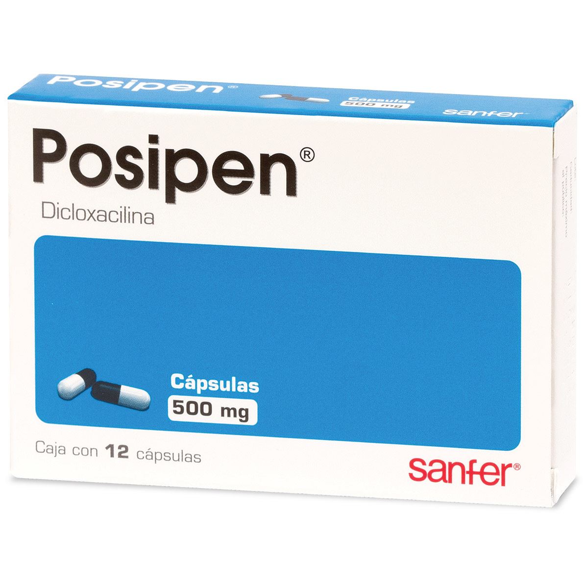 Posipen Caps.C/12 500mg.