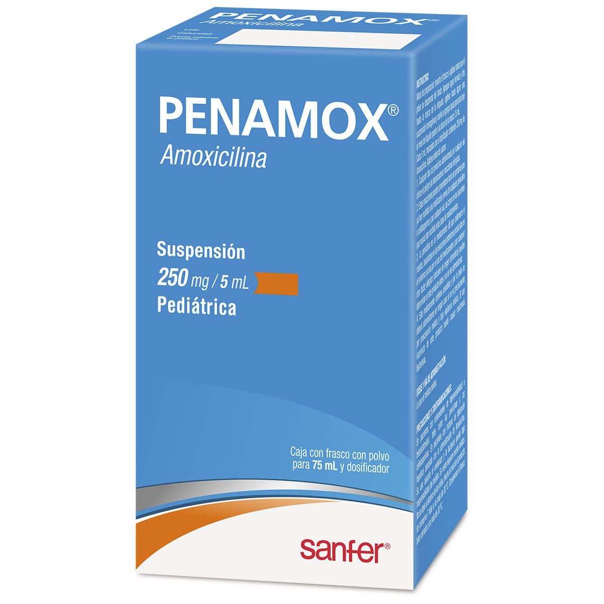 Penamox-t-5 250 mg susp 75 ml