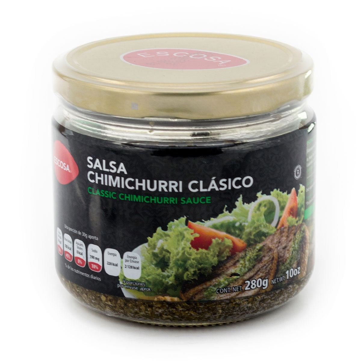 Salsa de Chimichurri Clásica 280 gramos Escosa