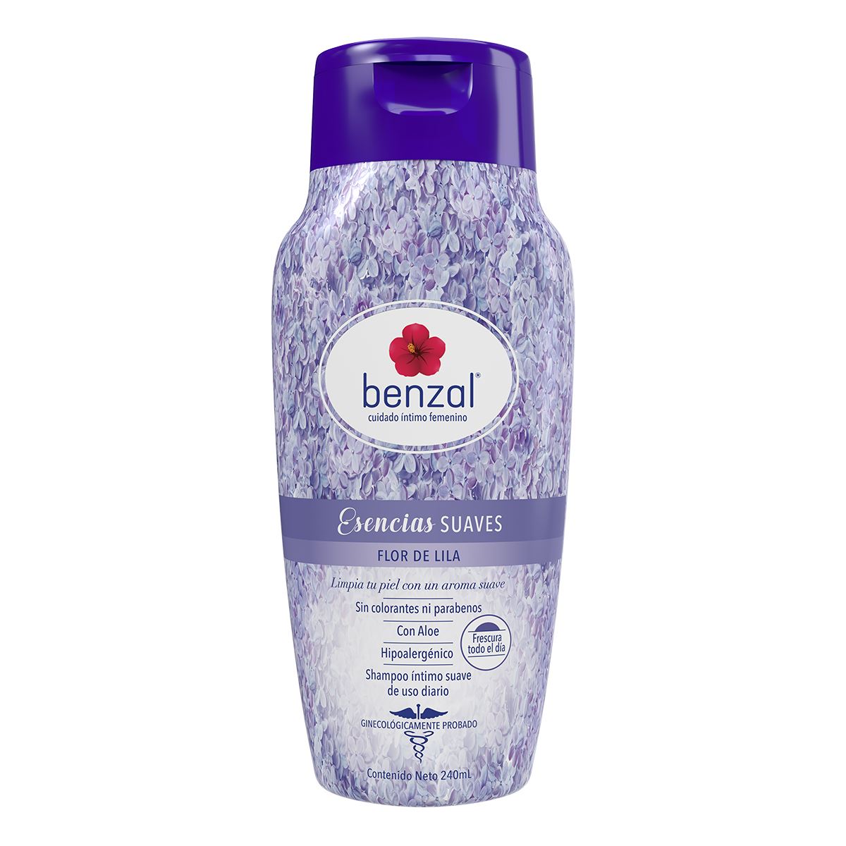 Shampoo Íntimo Flor de Lila Benzal 240ml