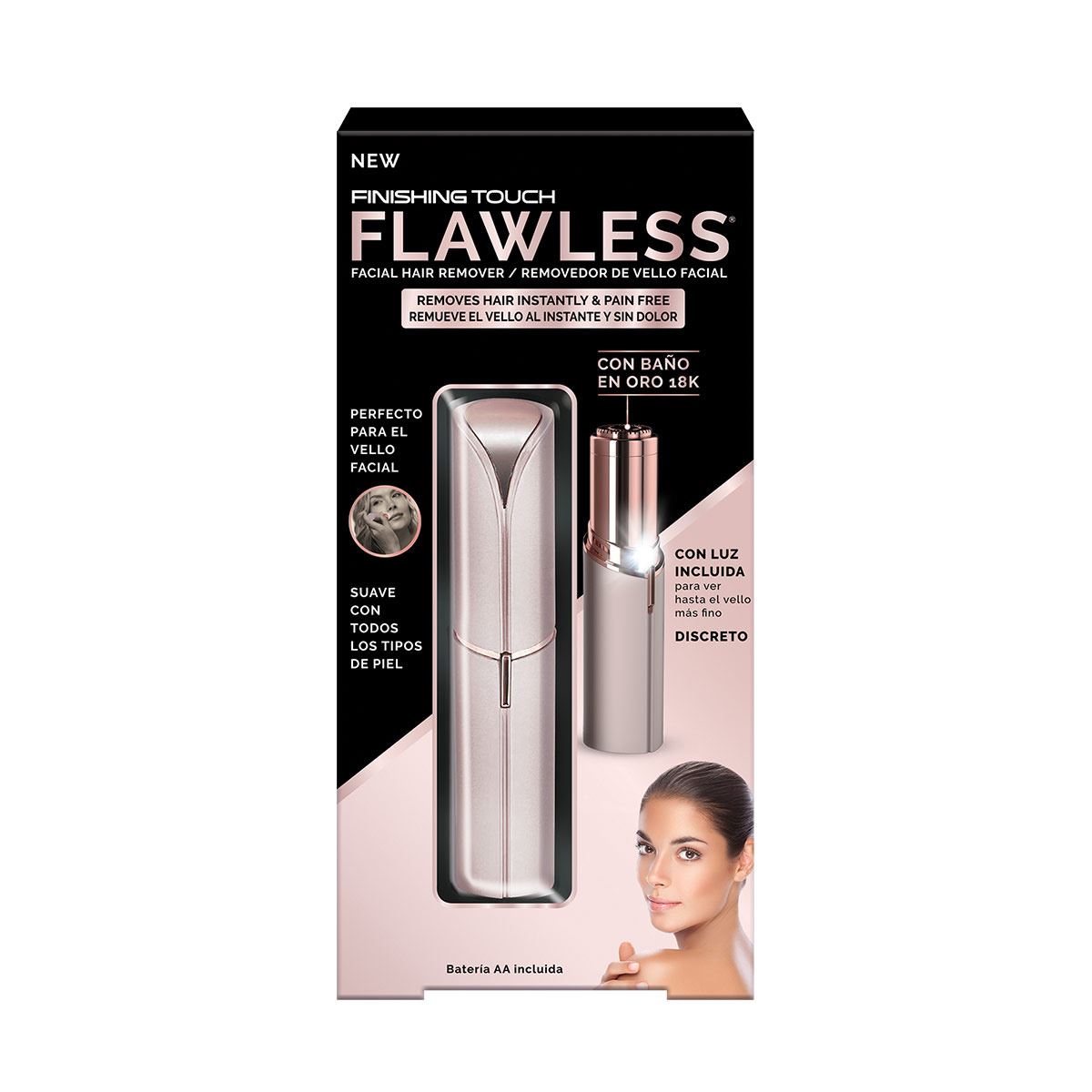 Flawless Depiladoras Face Blush