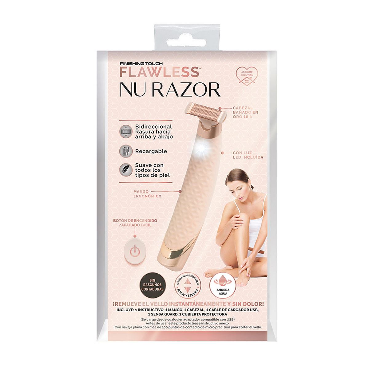 Depiladora Nu razor flawless