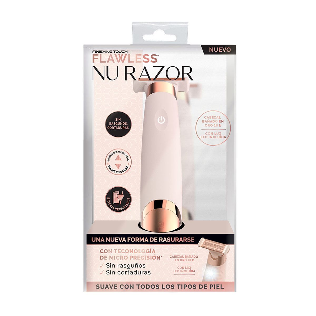 Depiladora Nu razor flawless