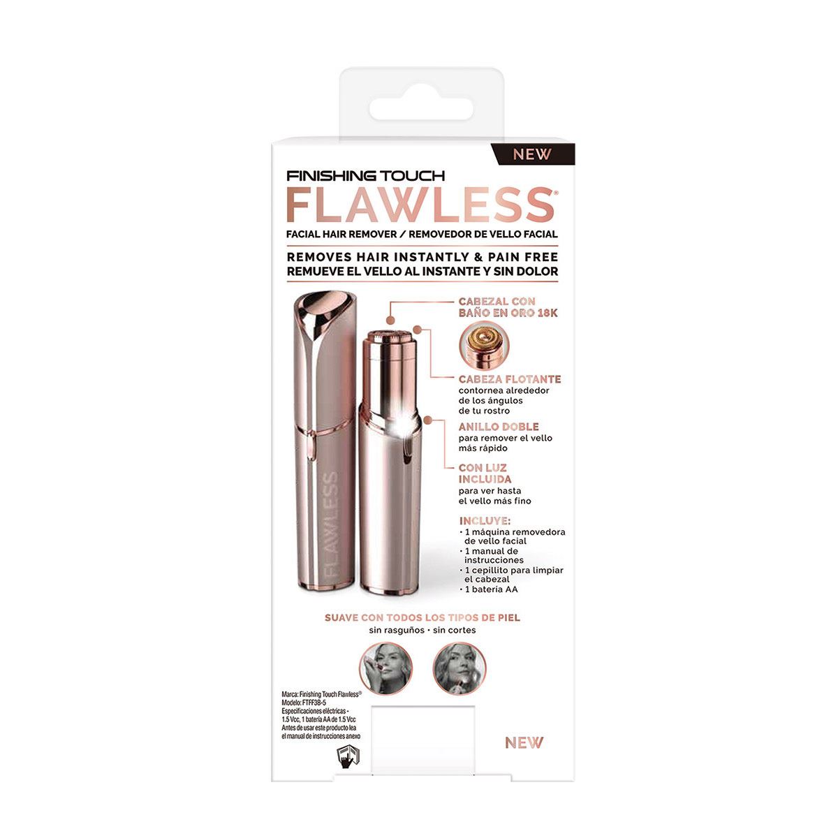 Flawless Depilador Facial 3.0