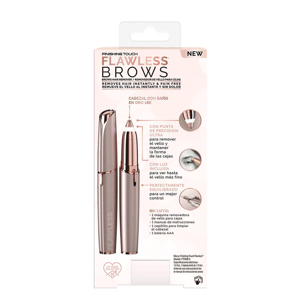 Flawless Depilador Cejas 3.0