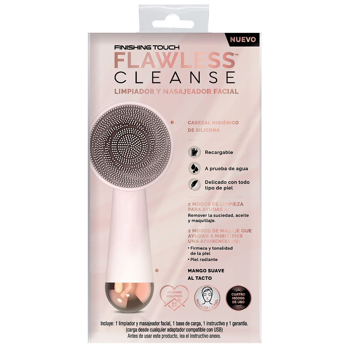 Limpiador Masajeador Facial Flawless