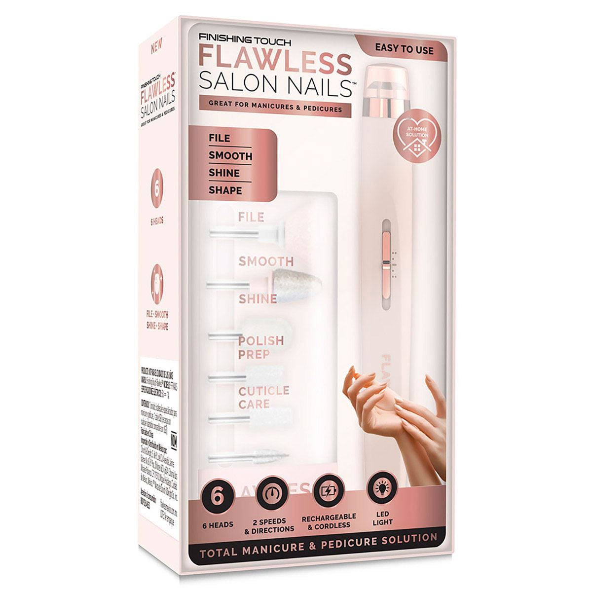 Set de Manicure y Pedicure Flawless Salon Nails