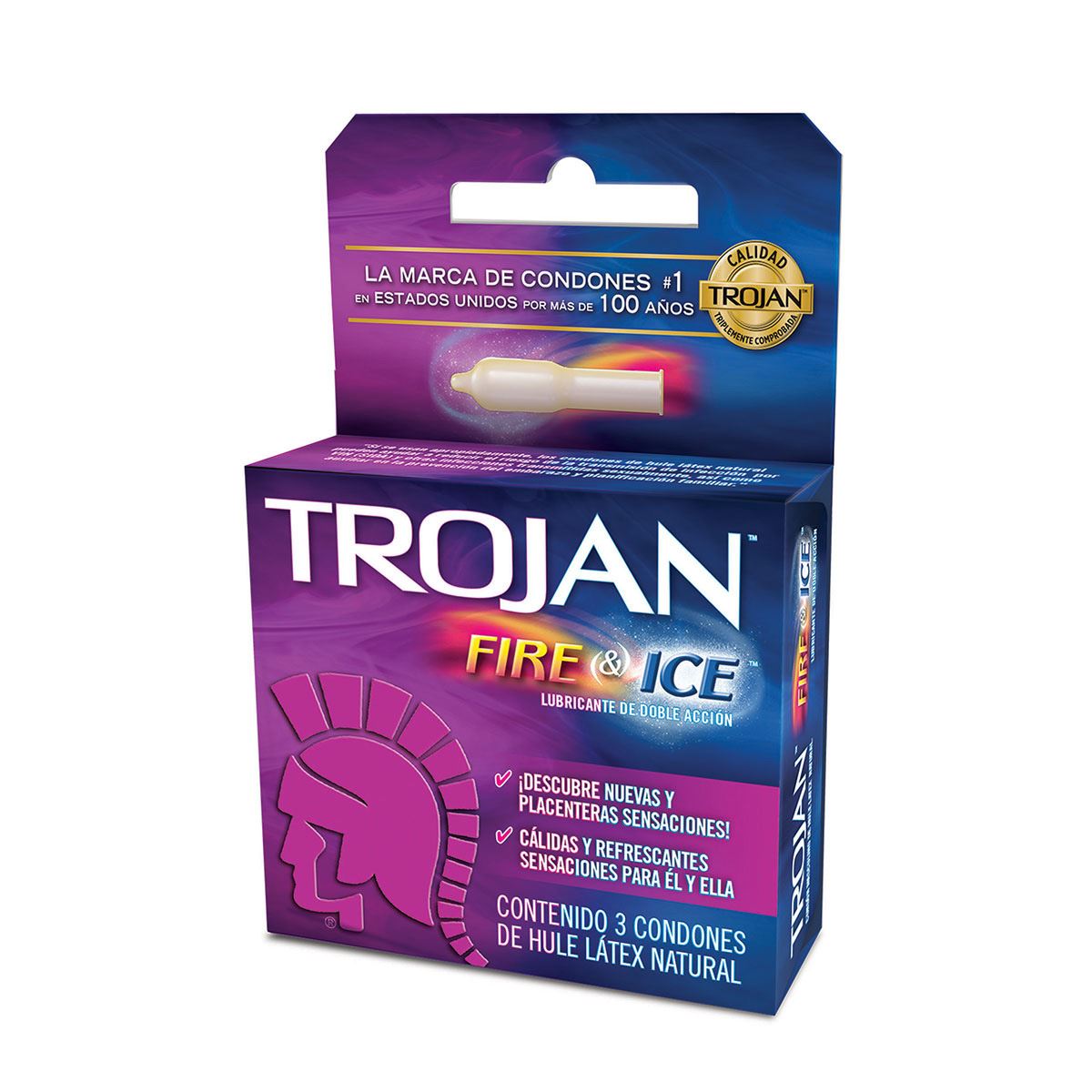 Preservativo Trojan Fire & Ice