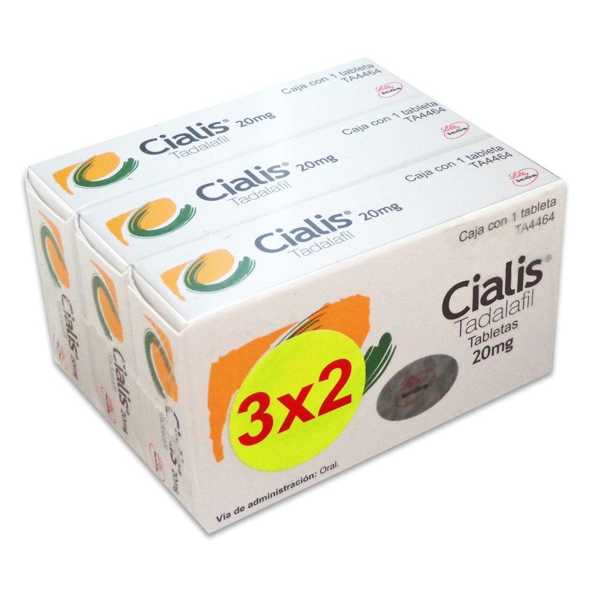 Cialis 20mg Tab 1 3pack